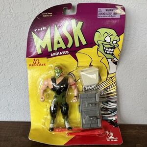 Toy Island 1997 The Mask Animated Series Sgt Mask Action Figure new